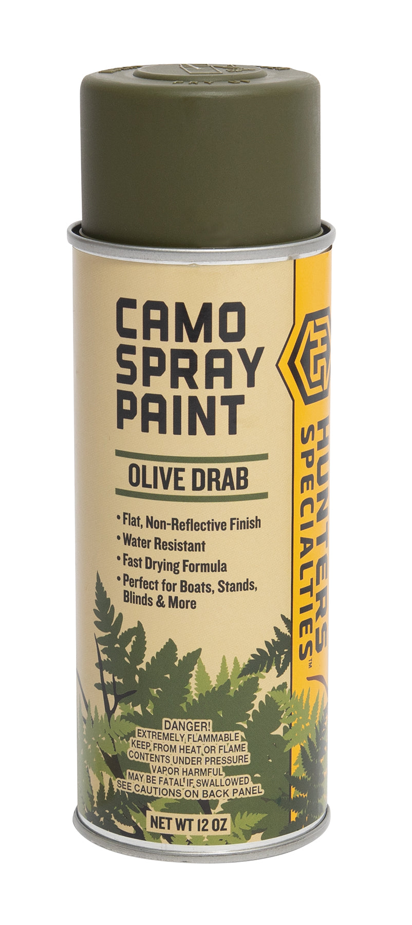 Camouflage Spray Paint 12oz - Olive Drab, (5 Per Pack) – Mil-Bar