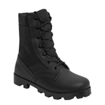 Rothco Black Speedlace Jungle Boots - 9 Inch