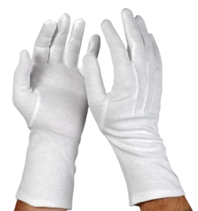 Long Honor Guard Slip-On Gloves