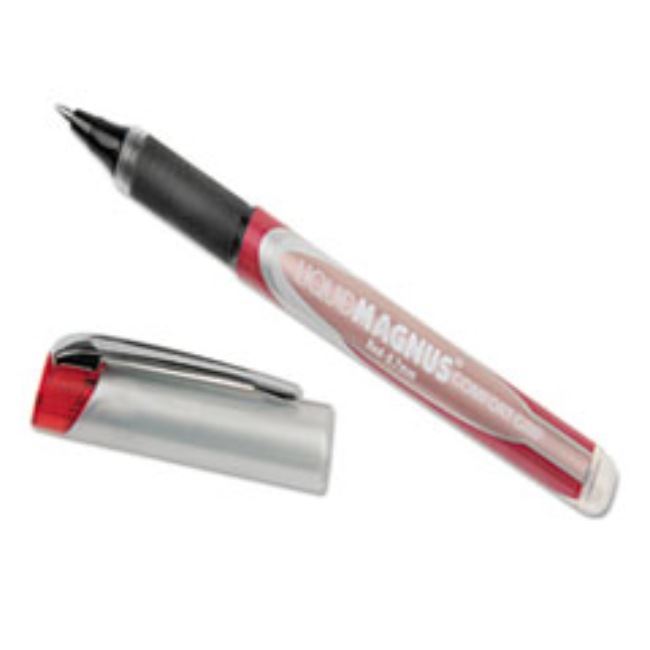 LIQUID MAGNUS ROLLERBALL STICK PEN, RED, MEDIUM (20CT/PACK)